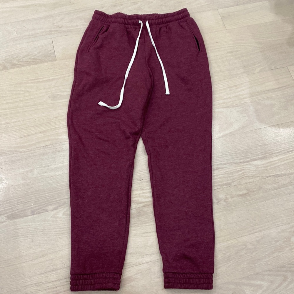 Forever 21 XXI - Maroon Sweatpants - Medium